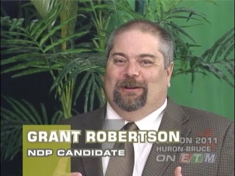Meet Federal NDP Candidate Grant Robertson 2011