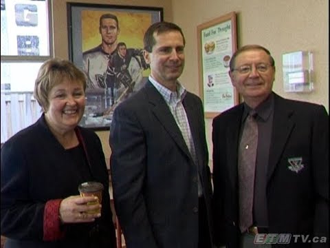 South Huron Mayor Ken Oke lunch with the Premier