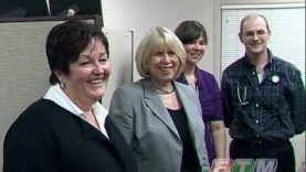 Ontario Ministers Matthews and Mitchell Tour Clinton Medical Centre