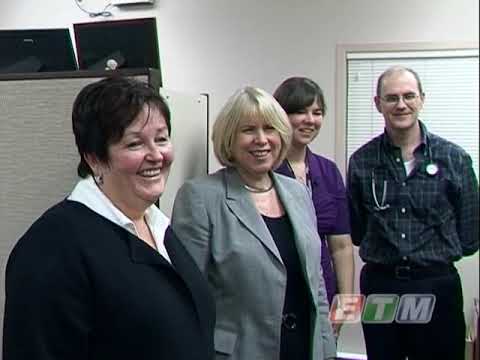 Ontario Ministers Matthews and Mitchell Tour Clinton Medical Centre