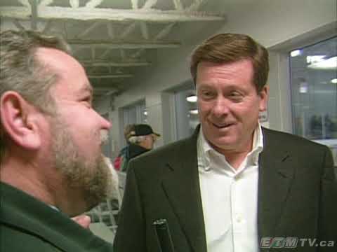 Ontario PC Leader John Tory visits Blyth ON