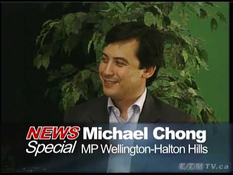 Minister of Intergovernmental Affairs and Sport Michael Chong In Studio